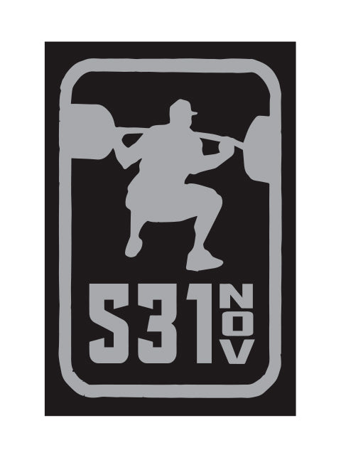 5/3/1 Squat Sticker