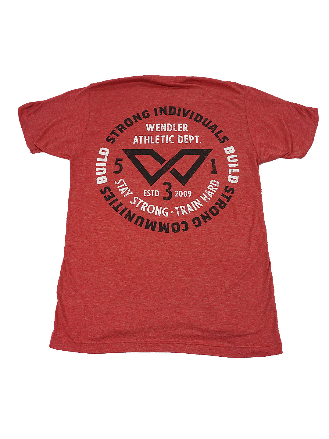 Strong Individuals Shirt Red w/ Black and White