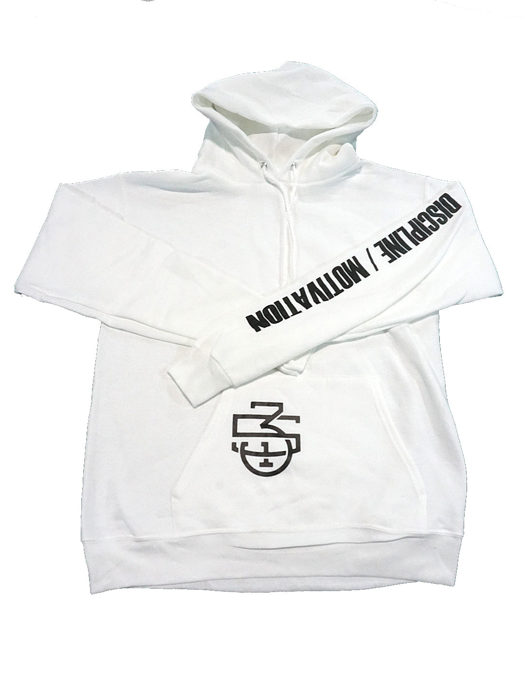 D/M and Monogram Hood White