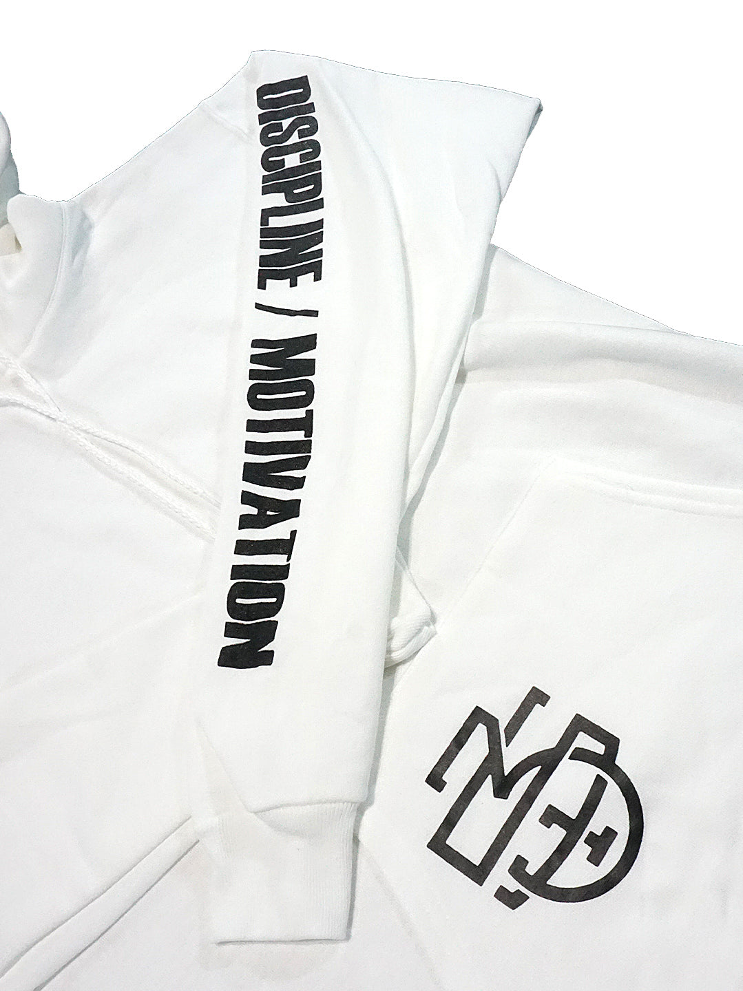 D/M and Monogram Hood White