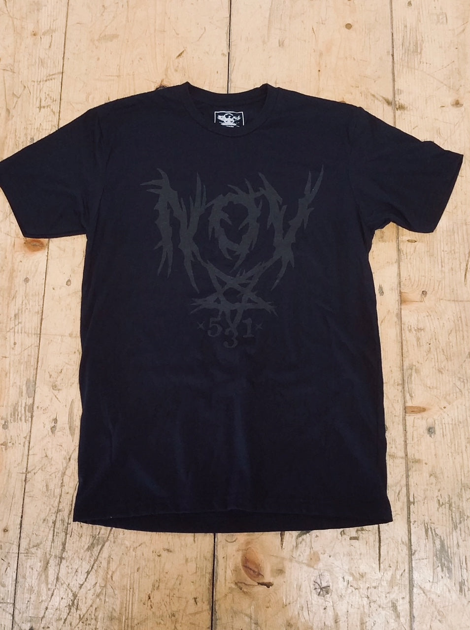 N.O.V. Black Metal Shirt - JimWendler.com