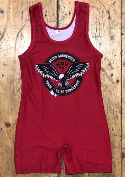 Never Surrender Singlet - JimWendler.com