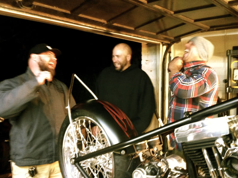 Jim Wendler laughing with friends