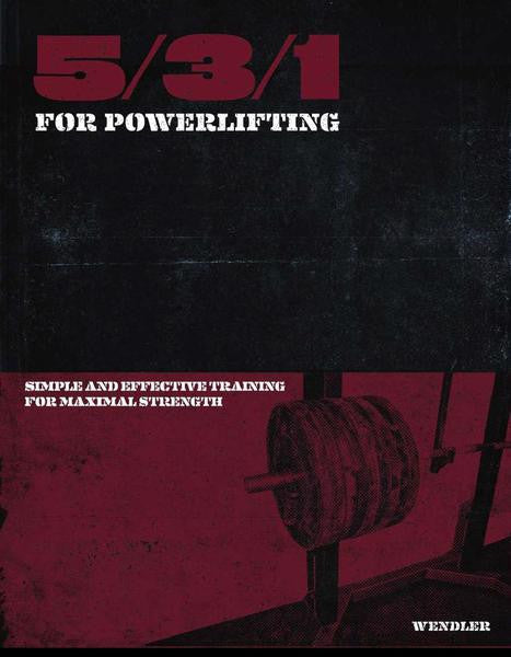 5/3/1 For Powerlifting book cover — Jim Wendler