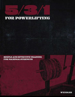 5/3/1 For Powerlifting book cover — Jim Wendler