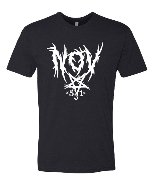 Custom Print NOV BLACK METAL Tshirt
