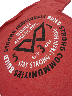 Strong Individuals Shirt Red w/ Black and White