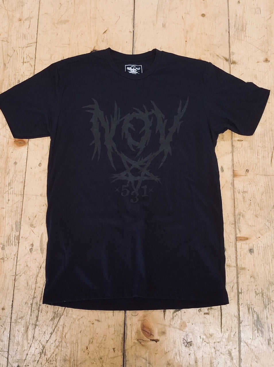 N.O.V. Black Metal Shirt - JimWendler.com 