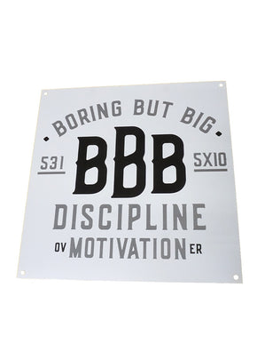 Boring But Big Wall Sign